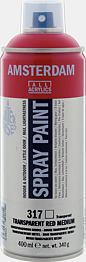 Amsterdam Spray 400ml Transparent Red Medium