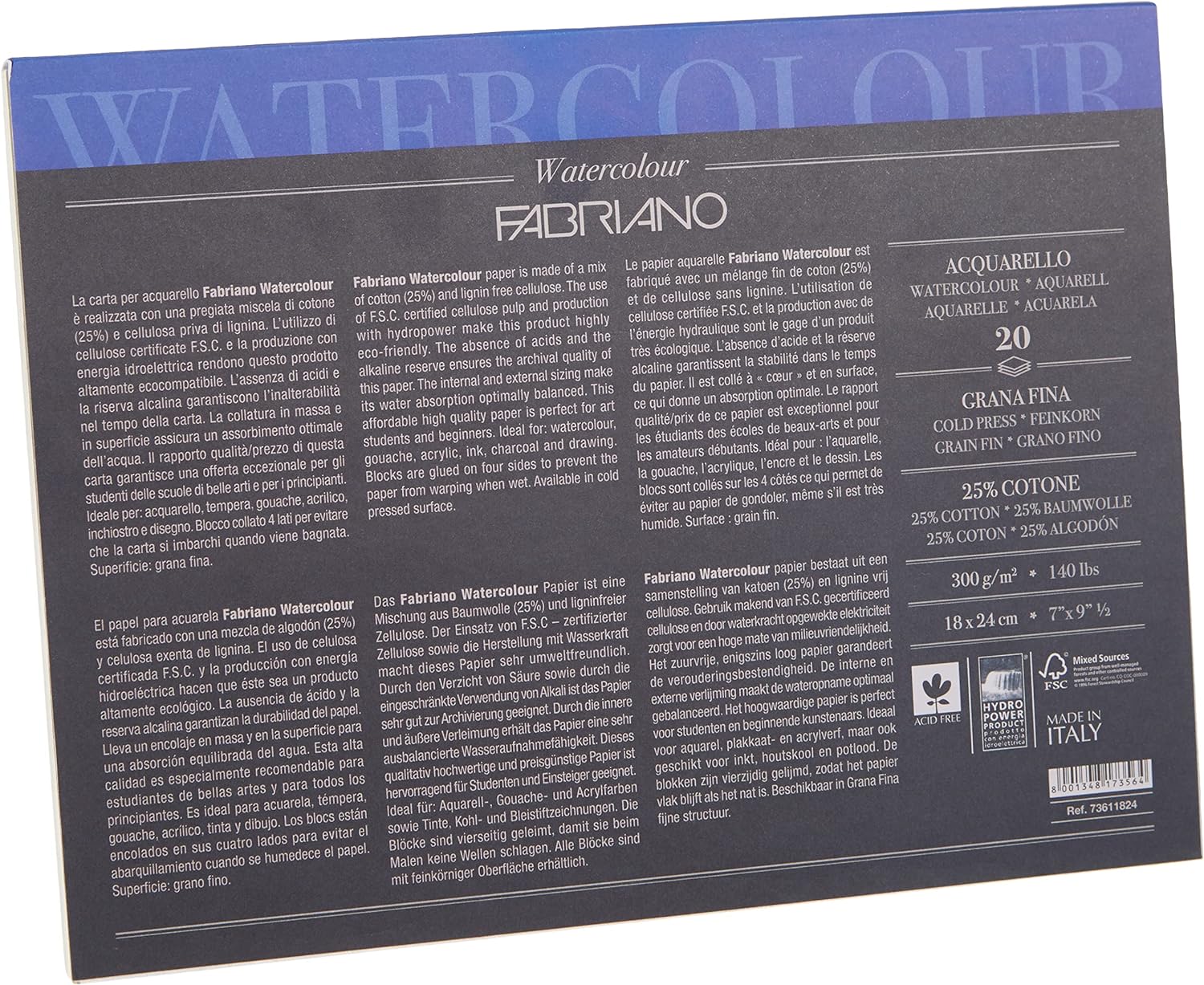 Fabriano Watercolour 300 g/m², - 3
