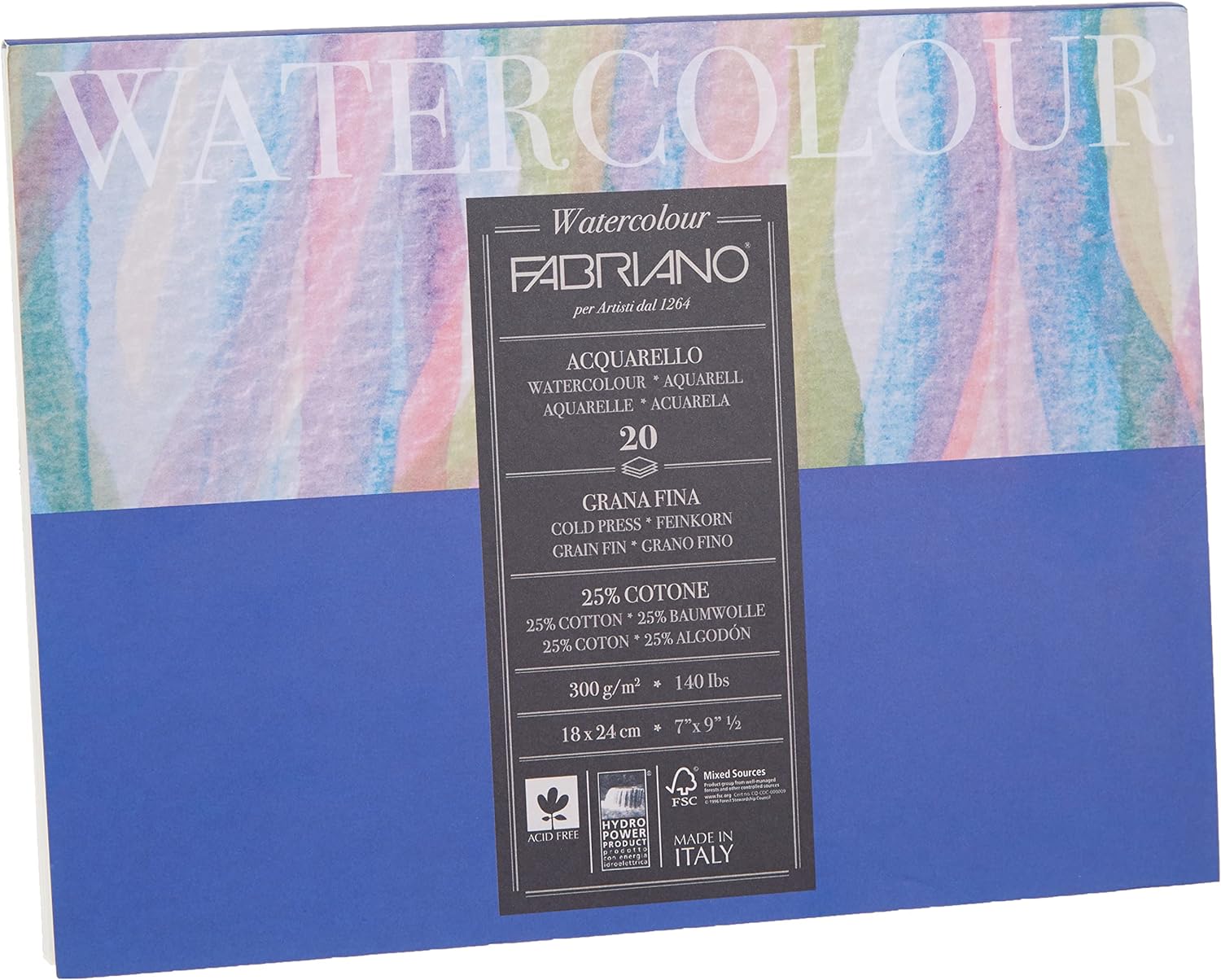 Fabriano Watercolour 300 g/m²,