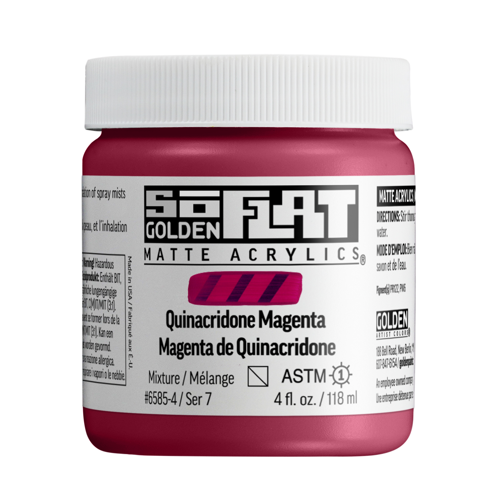 Quinacridone Magenta 118 mlJar,