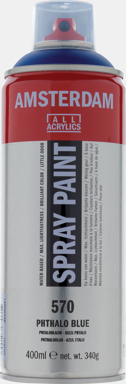 Amsterdam Spray 400ml Phthalo Blue