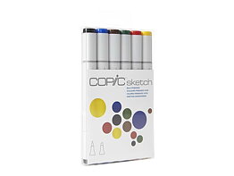 Copic Sketch 6 set - Bold Primaries