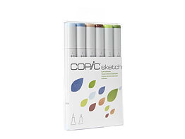 Copic Sketch 6 set - Earth Essentials