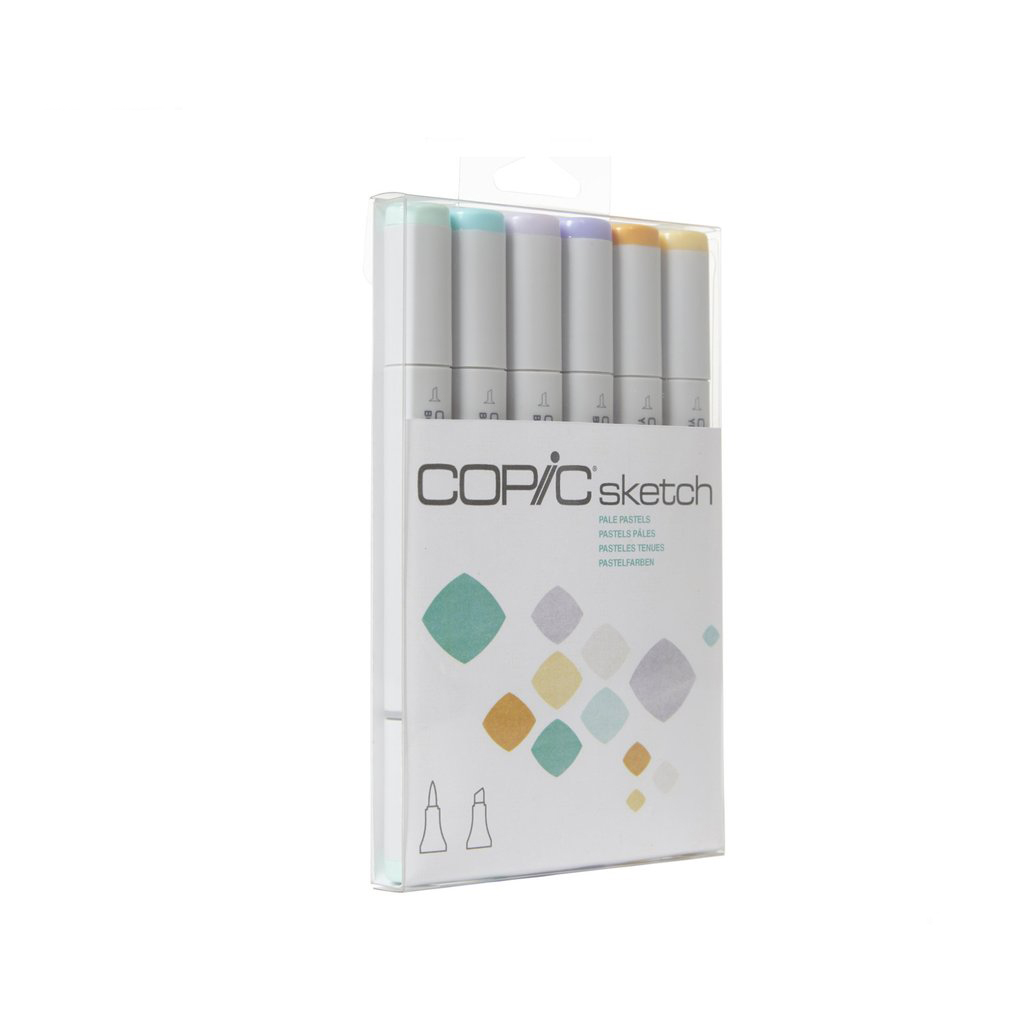 Copic Sketch 6 set - Pastels