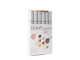 Copic Sketch 6 set - Skin Tones