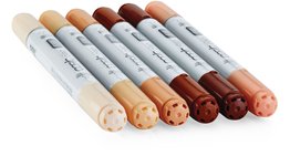 Copic Ciao 6 set - Skin Tones