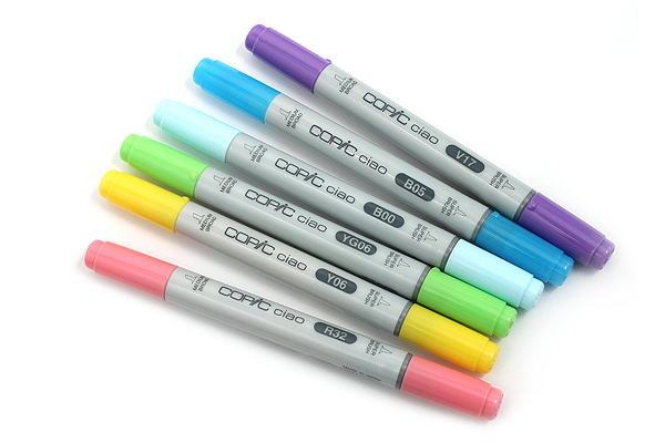 Copic Ciao 6 set - Brights Set - 4