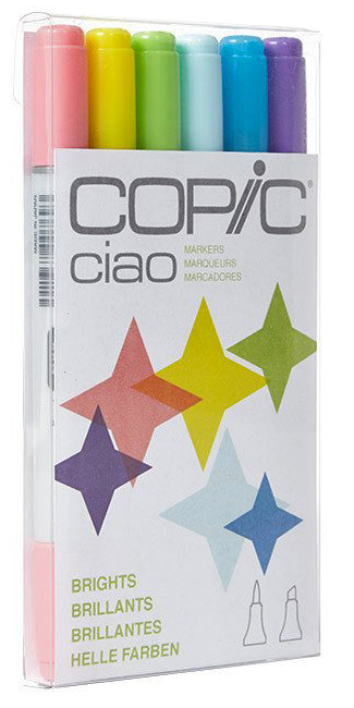 Copic Ciao 6 set - Brights Set - 3