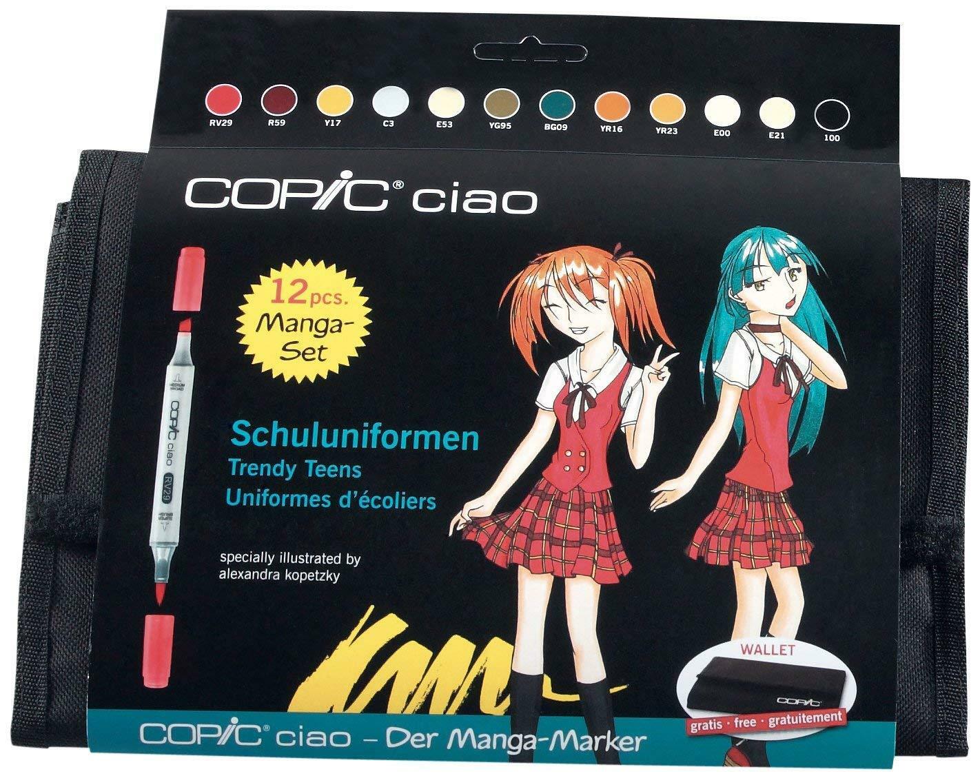 COPIC Ciao Fodral Manga Trendy Teens