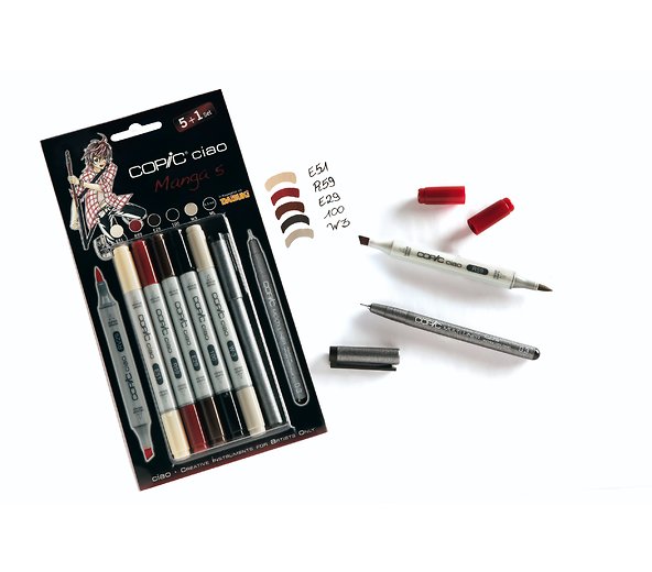 Copic Ciao Set 5+1 Manga 5