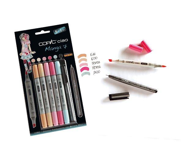 Copic Ciao Set 5+1 Manga 7