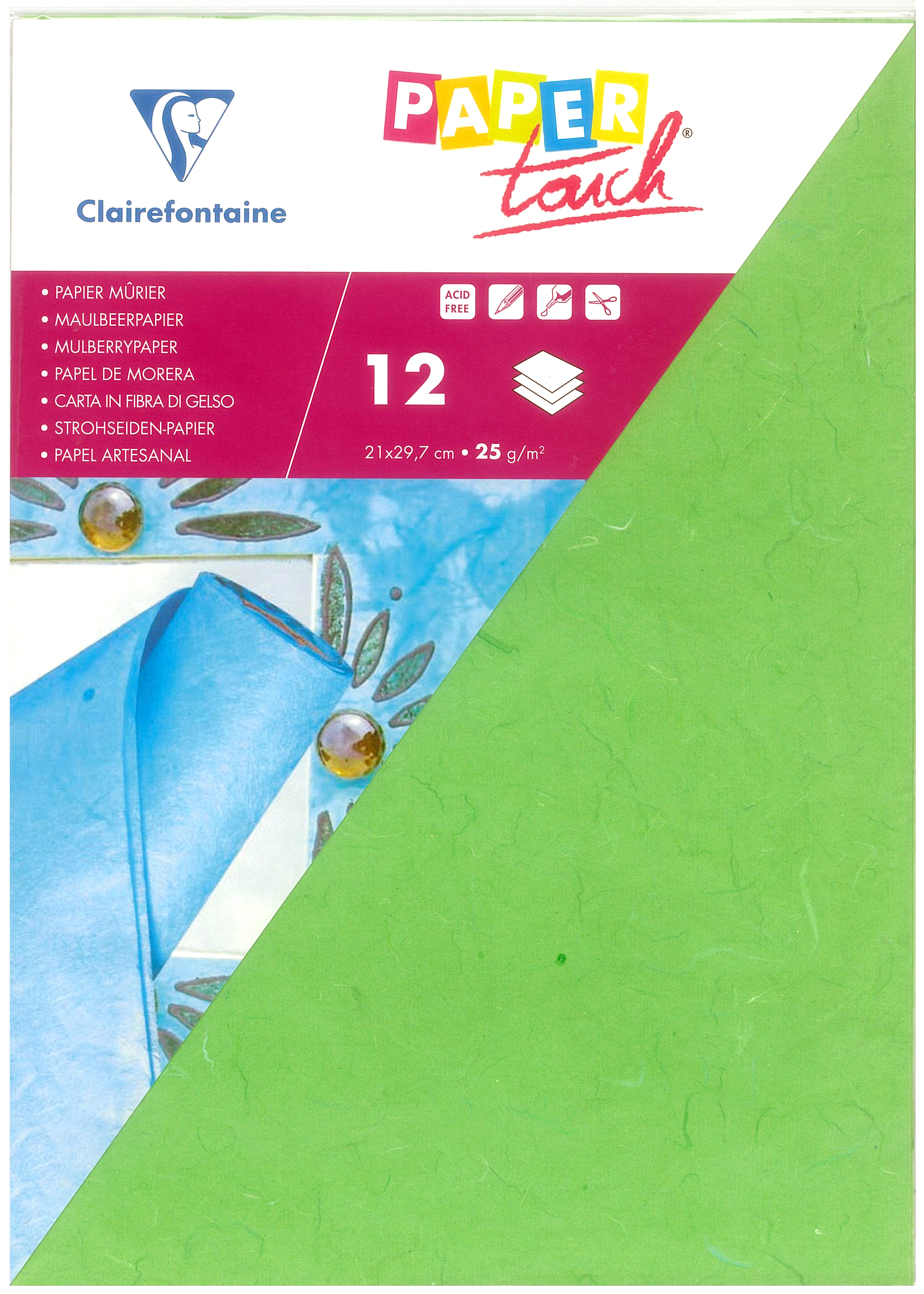 Paper Touch - Mulberrypapper 12 pack - 3