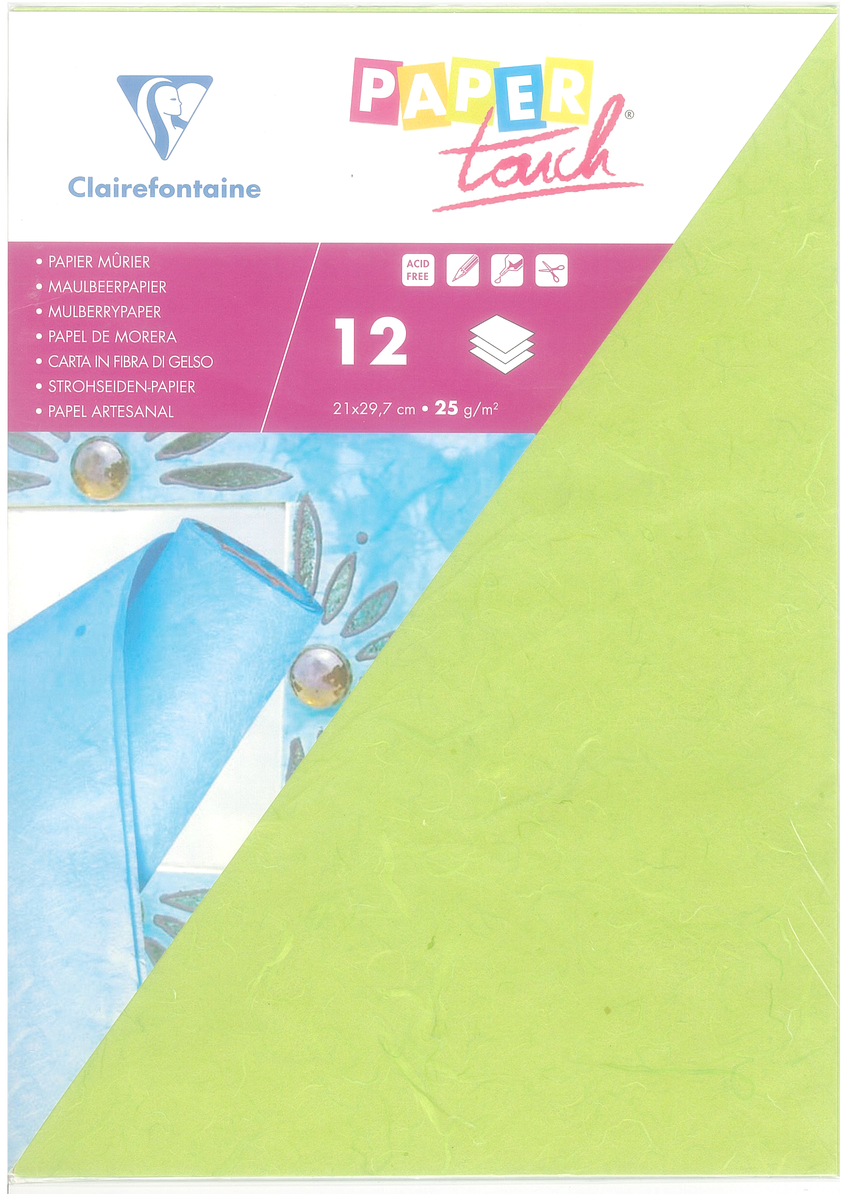 Paper Touch - Mulberrypapper 12 pack - 4