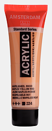 Amsterdam 20ml - Naples Yellow Red