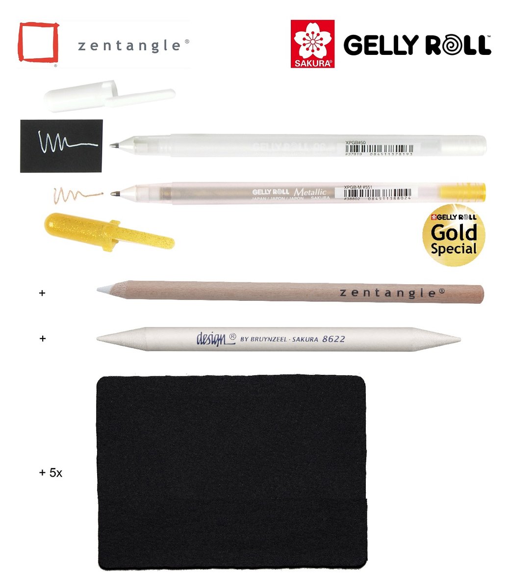Zentangle Gold Special Tool Set 9 - 2