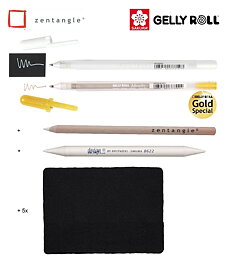 Zentangle Gold Special Tool Set 9