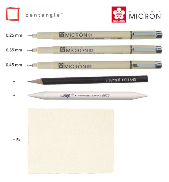 Zentangle Tool Set 10 Pieces - 3