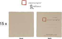 Zentangle Renaissance Tiles, 15 pieces