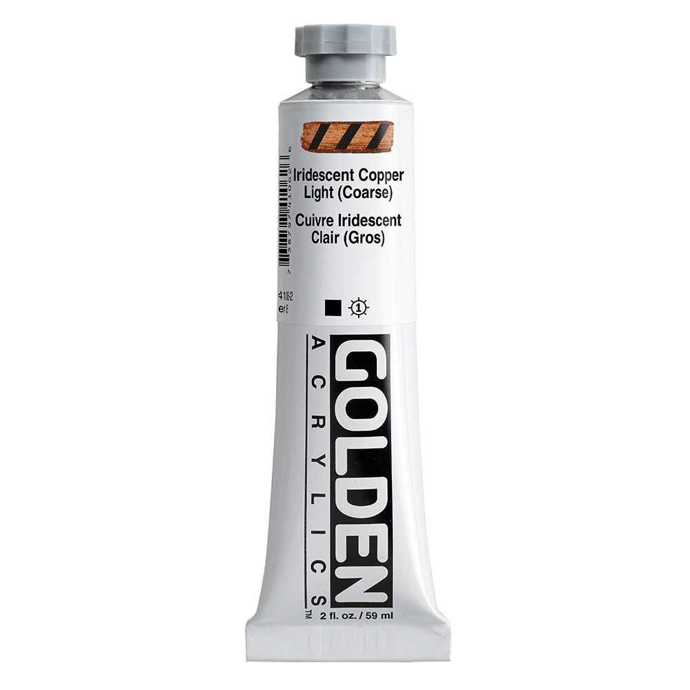 Iridescent Copper Light Coarse 59 ml