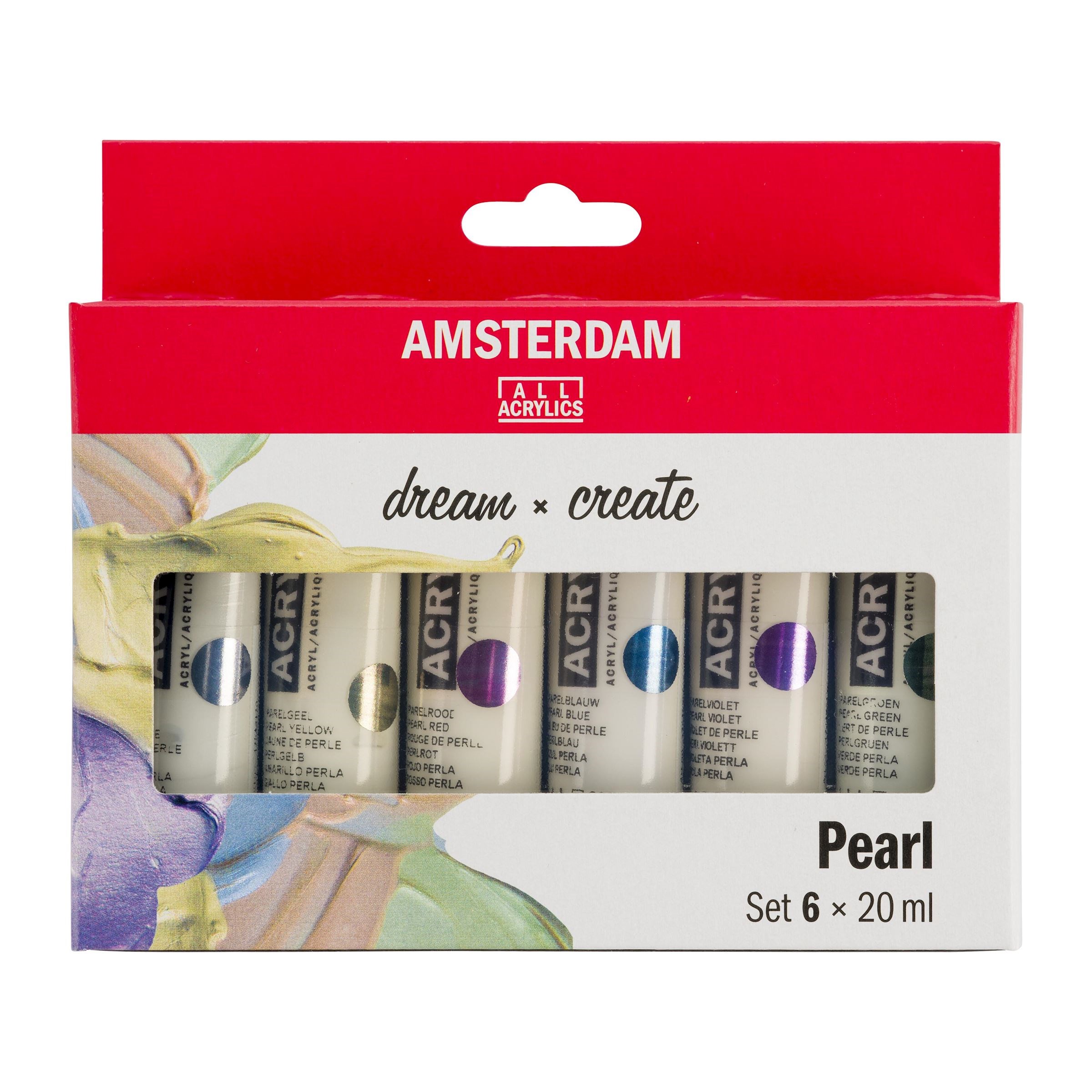 Amsterdam Standard Series Acrylics Pearl Set 6 × 20 ml