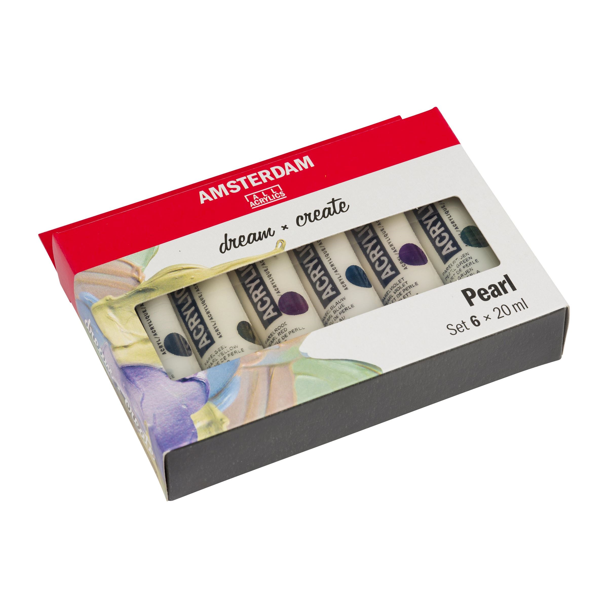 Amsterdam Standard Series Acrylics Pearl Set 6 × 20 ml - 5