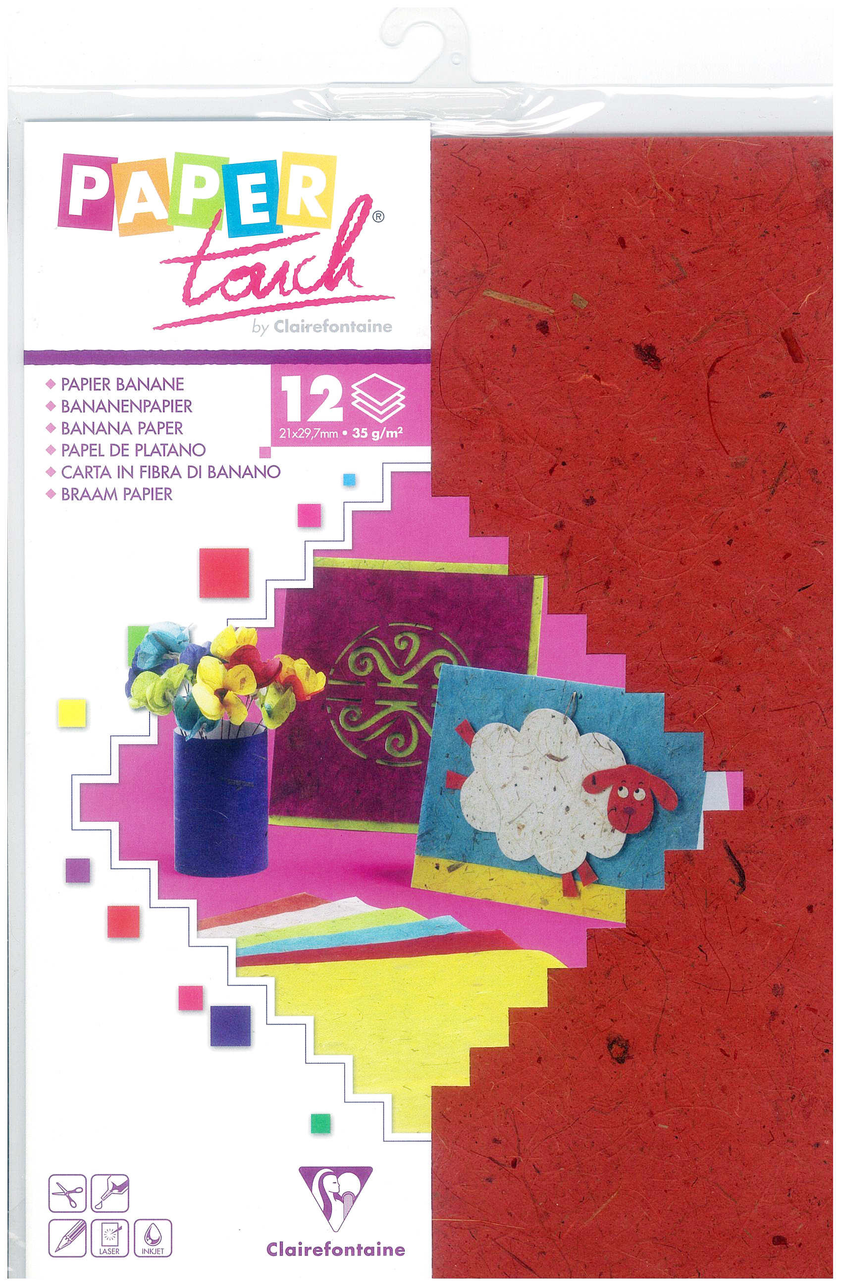 Paper Touch - Bananpapper 20 pack - 6