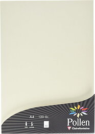 Pollen Brevpapper, Iridescent Cream