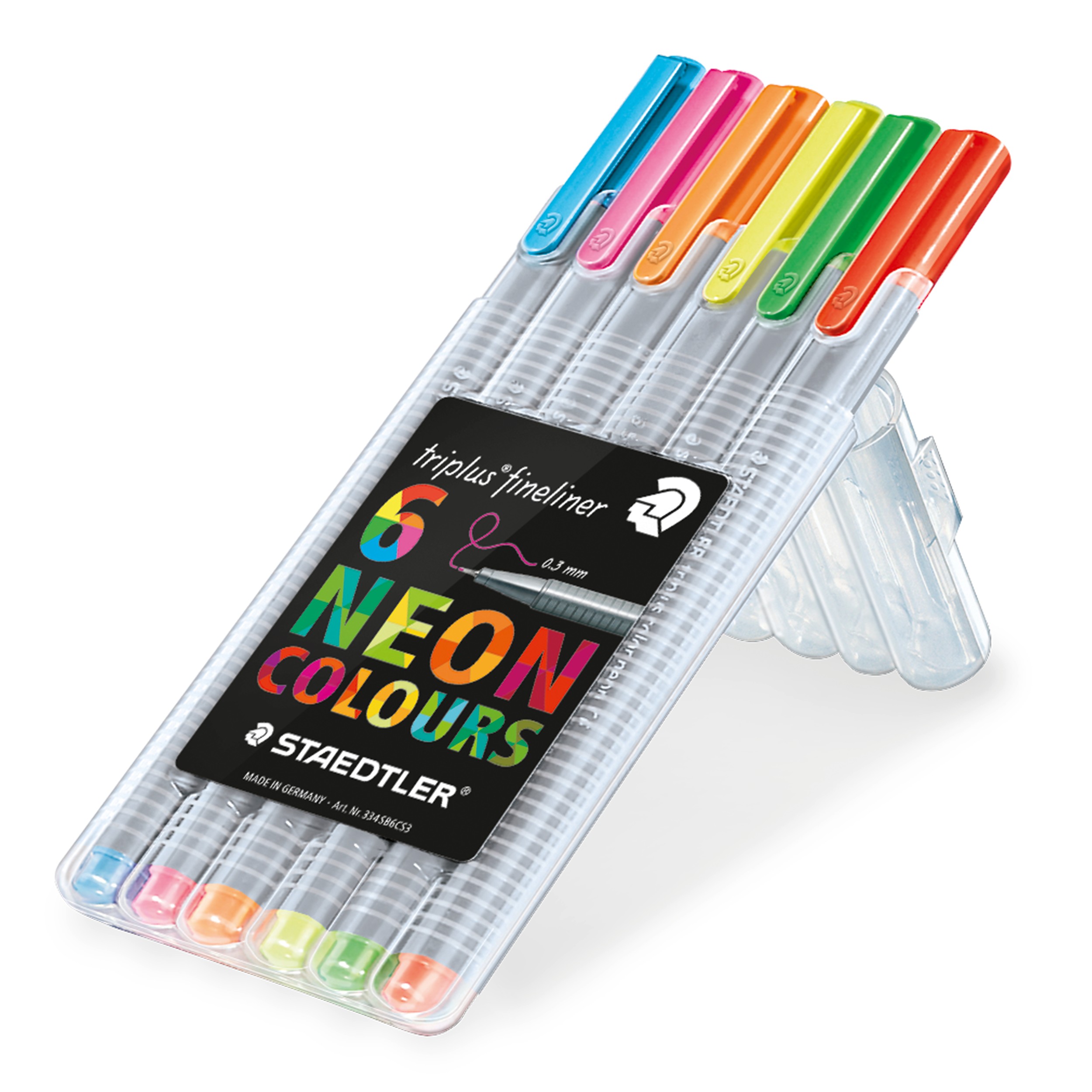 Triplus Fineliner 334, 6 set
