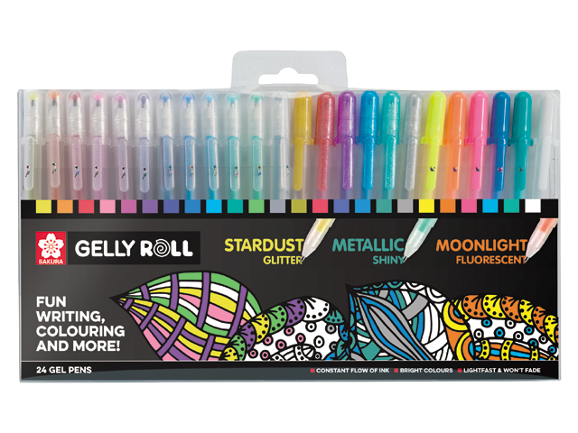 Gelly Roll Mixed set 24