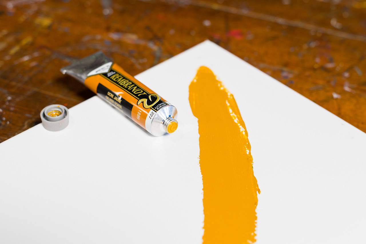 Rembrandt Oil 40ml Yellow Ochre - 2