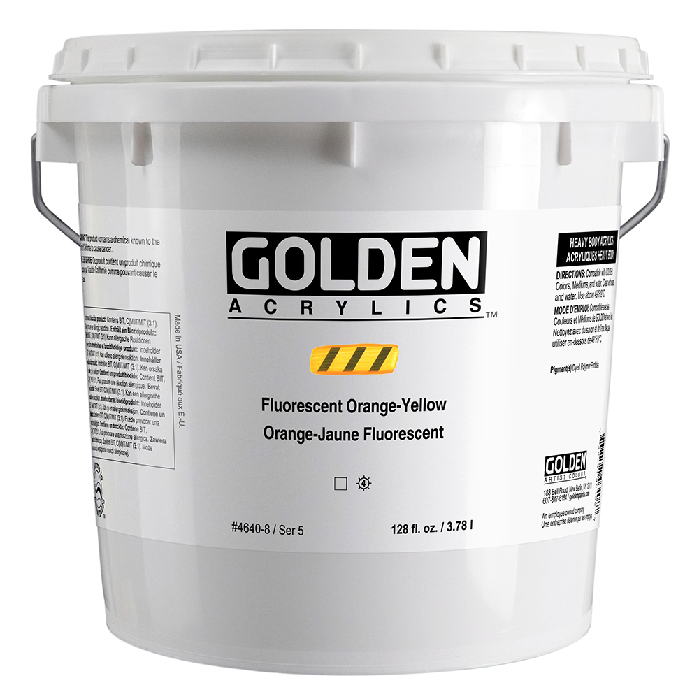 Fluorescent Orange-Yellow 3780 ml