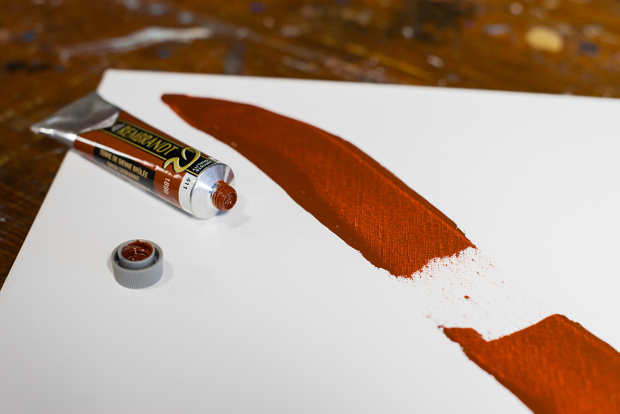 Rembrandt Oil 40ml Burnt Sienna - 2