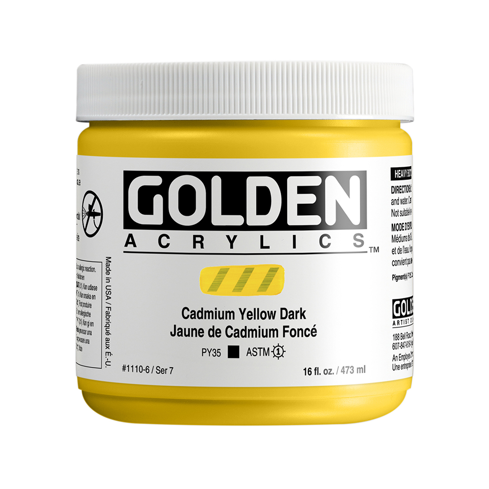 Cadmium Yellow Dark 473 ml