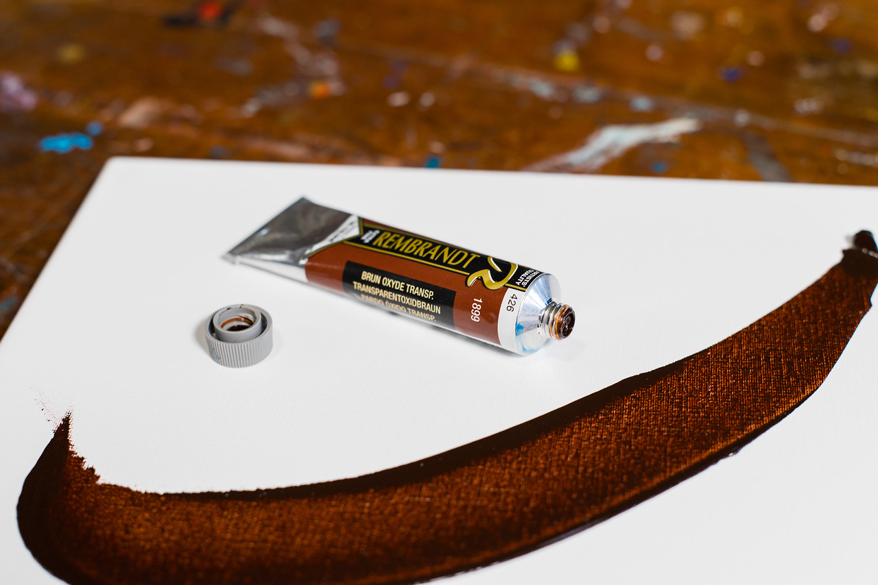 Rembrandt Oil 40ml Transparent Oxide Brown - 2