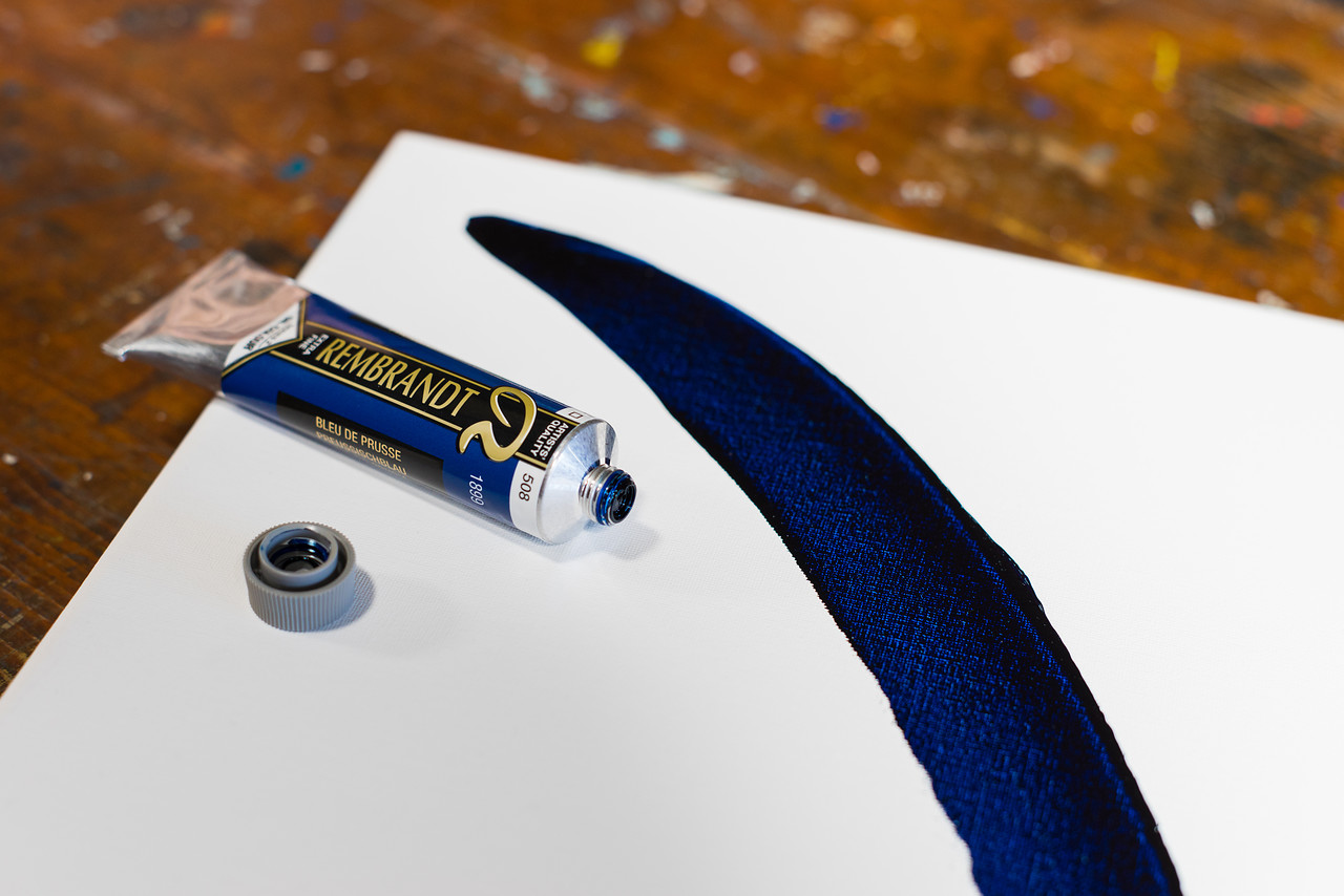 Rembrandt Oil 40ml Prussian Blue - 2