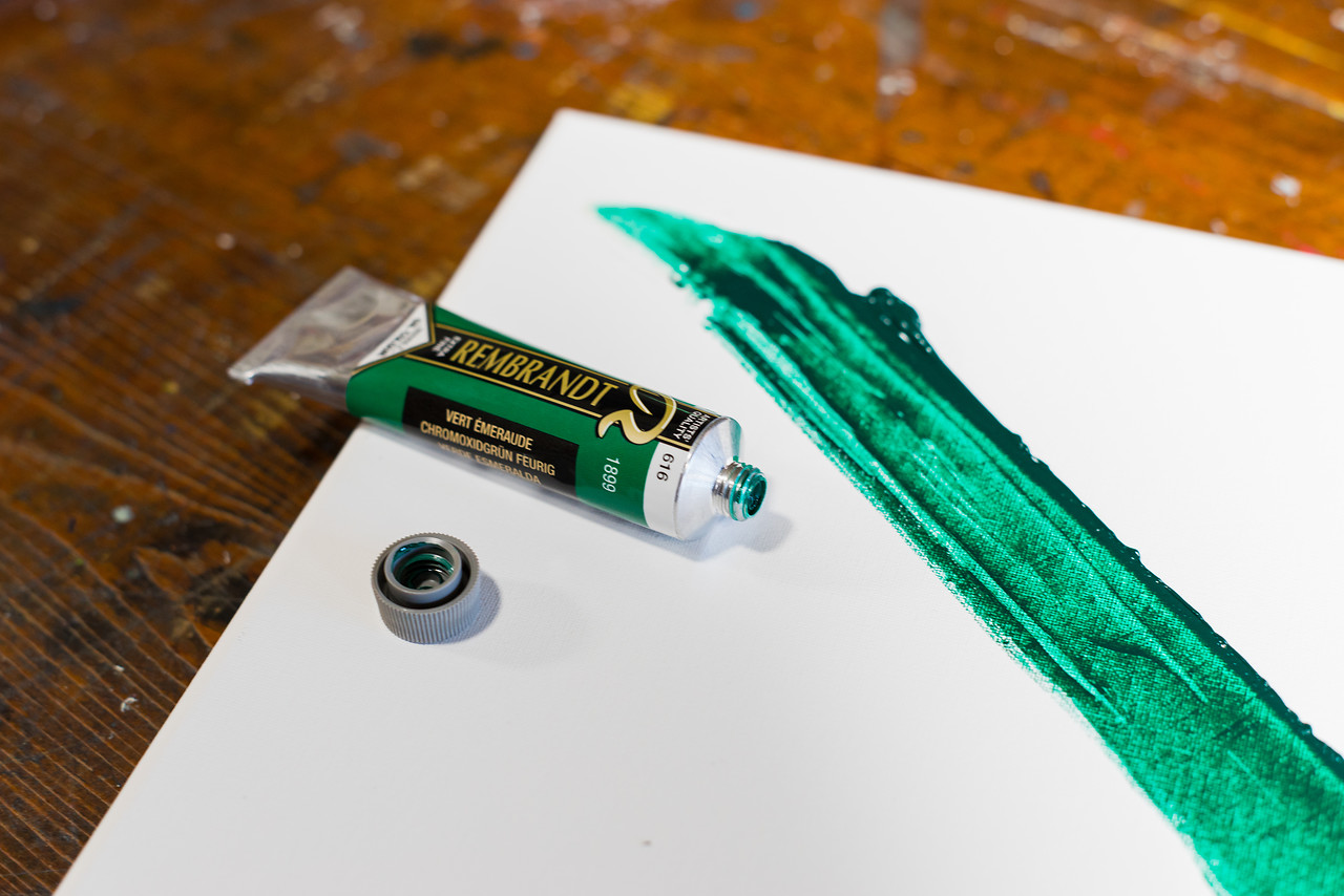 Rembrandt Oil 40ml Viridian - 2