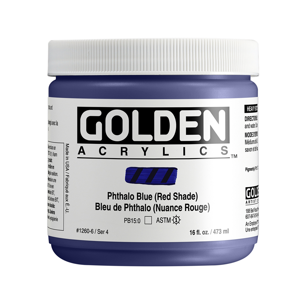 Phthalo Blue (Red Shade) 473 ml
