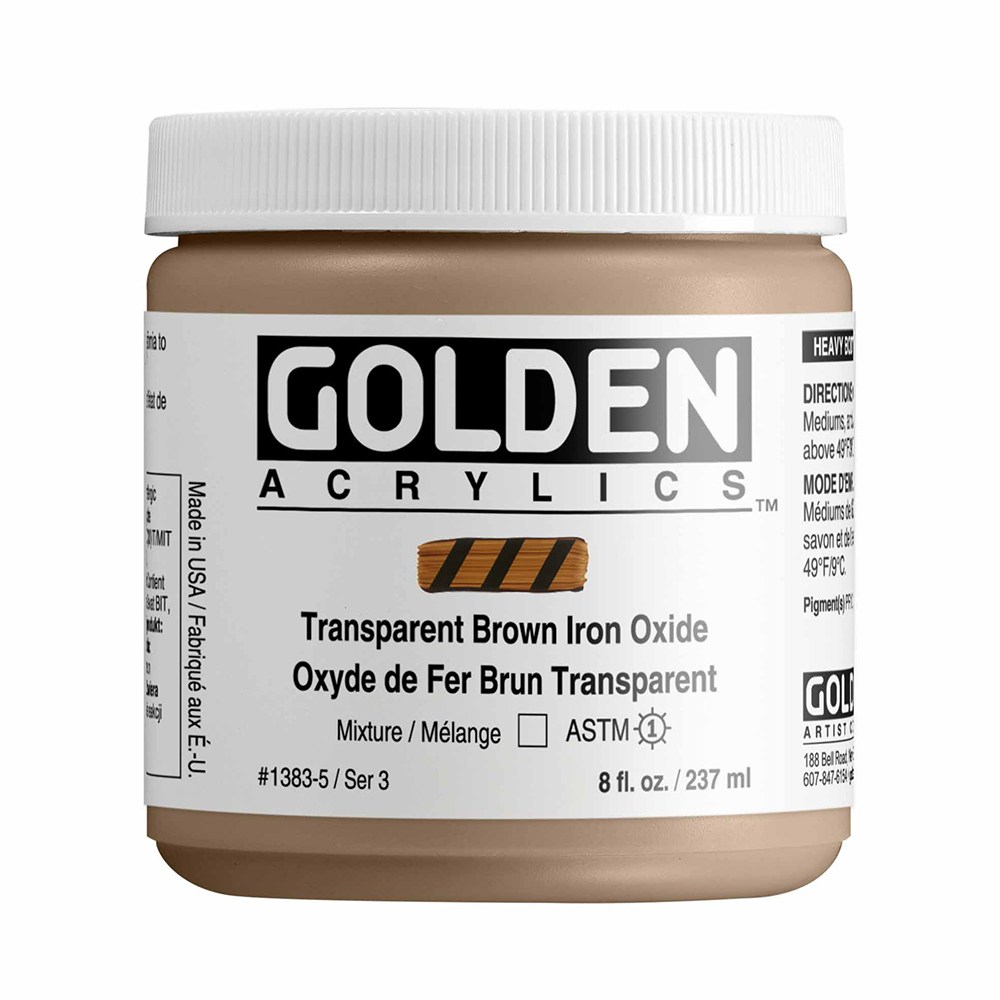 Transparent Brown Iron Oxide 237 ml