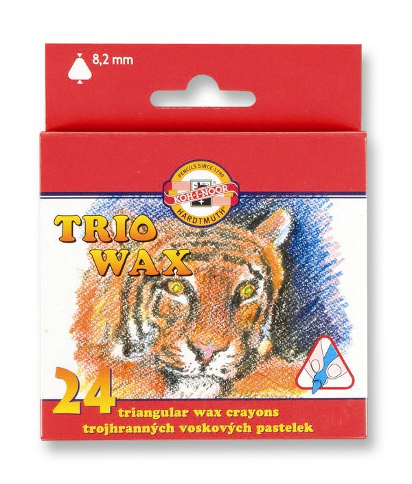 Triangular wax crayons 8271/8272/8274 - 2