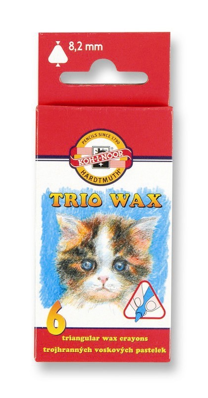 Triangular wax crayons 8271/8272/8274