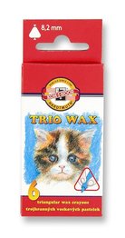 Triangular wax crayons 8271/8272/8274