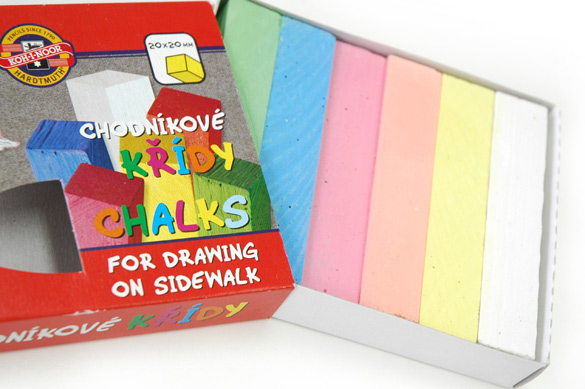Coloured blackboard chalks 112506 - 3
