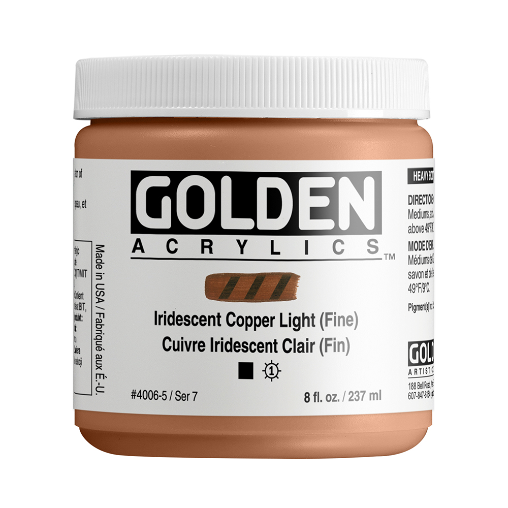 Iridescent Copper Light (Fine) 237 ml