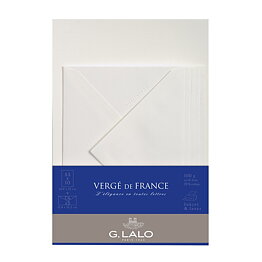 Vergé de France Extra blanc - A5 korrespondens