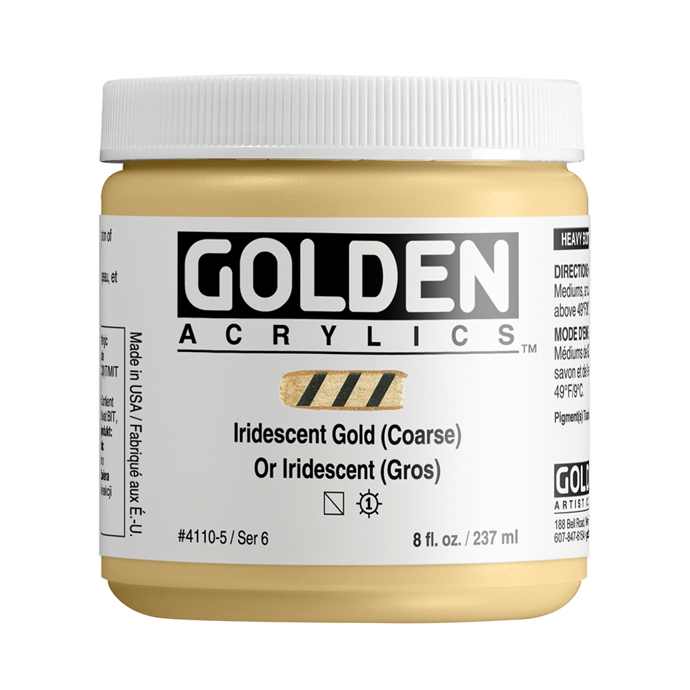 Iridescent Gold (Coarse) 237 ml