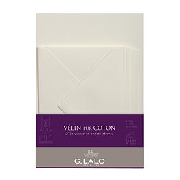 Papier Vélin pur coton - A5 korrespondens