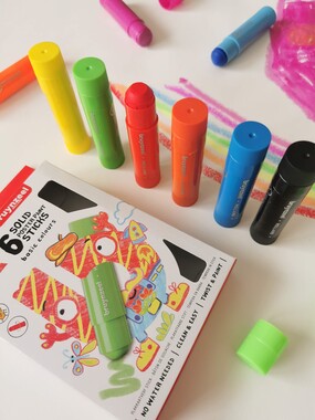 Bruynzeel Poster paint stick set Metallic - 6