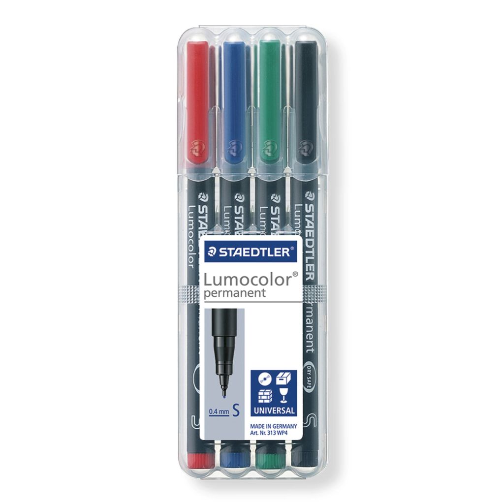 Lumocolor Permanent 313 S 0,4 mm Set - 8