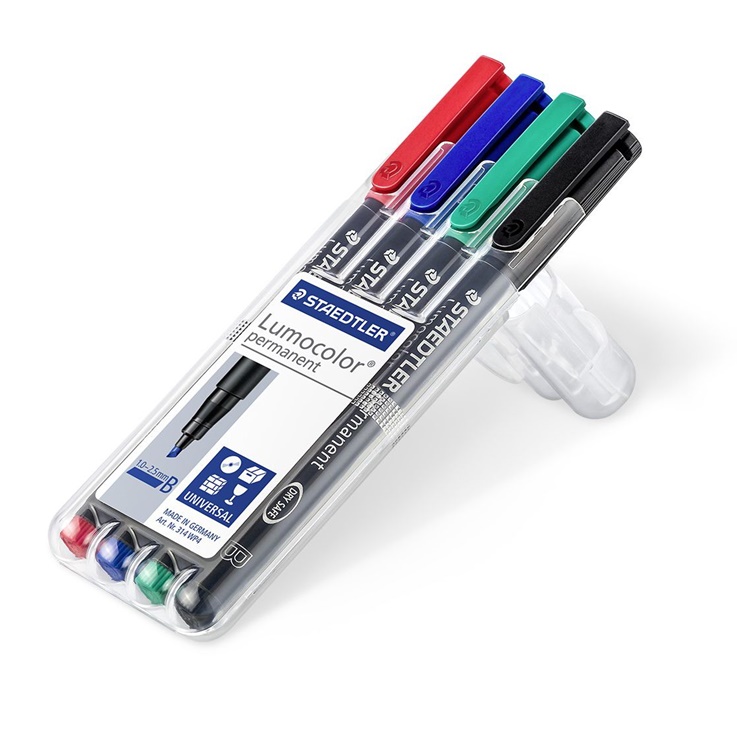 Lumocolor Permanent 314 B 1.0-2.5 mm set
