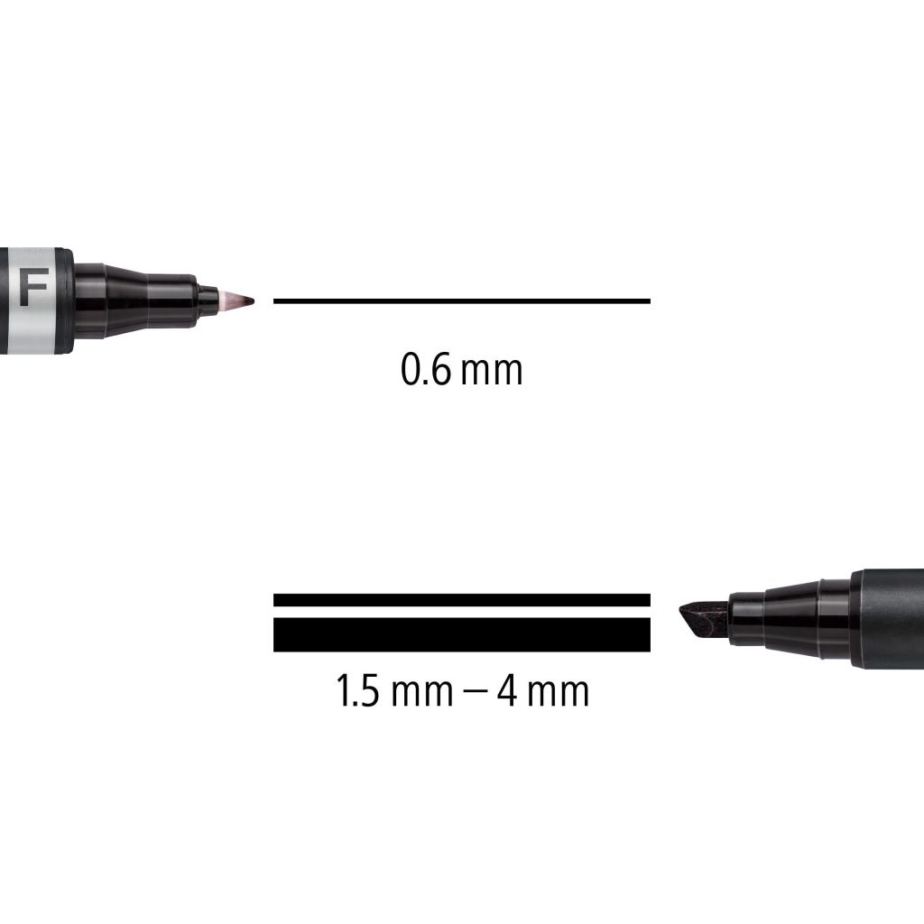 Lumocolor Permanent Duo 348 0,6/1,0 mm set - 6